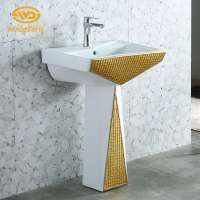 New arrival countertop lavabo freestanding sink under counter basin