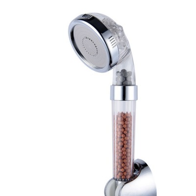 Cheap Price 3 Function ABS High Pressure Saving Water Spa Mineral Filter Shower Head