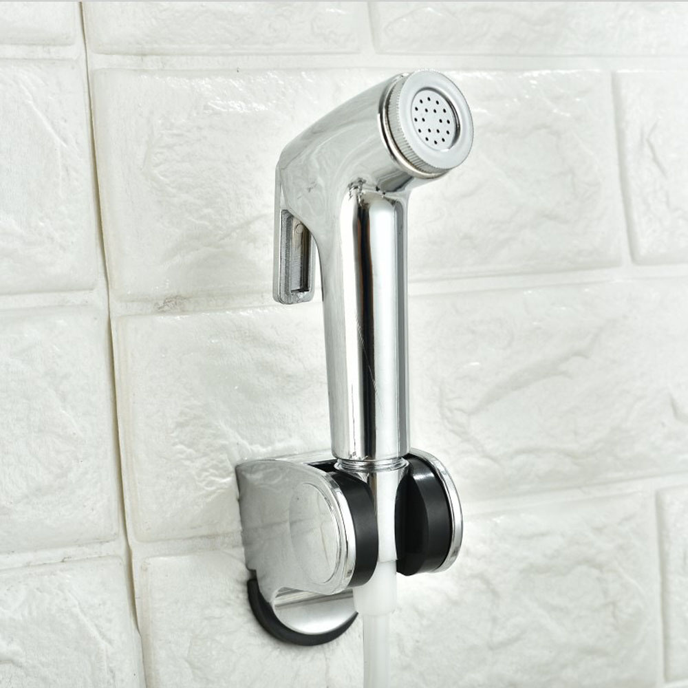 Handheld Portable Shattaf Bathroom Bidet Shower Sprayer Set ABS Plastic with Hose